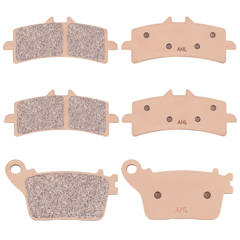AHL Sintered Front & Rear Brake Pads Set for Suzuki (Brembo Caliper) GSXR600 L 2011-2015/GSXR750 L / 2011-2015/ GSXR1000 L 2012-2015 - Image 3